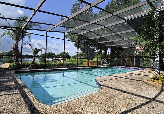 Pool looking out to bay
