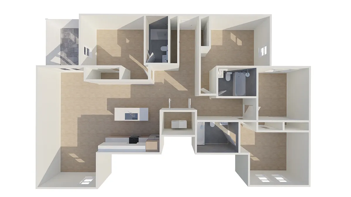 Floor plan 4 Bedroom