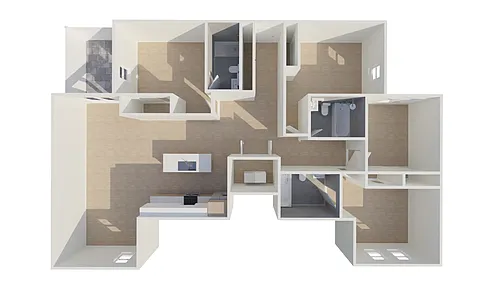 Floor plan 4 Bedroom
