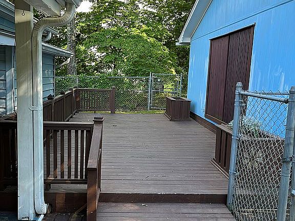 Back deck
