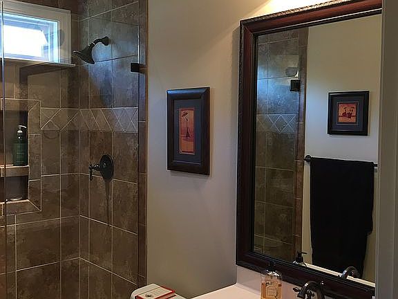 Custom baths frameless doors