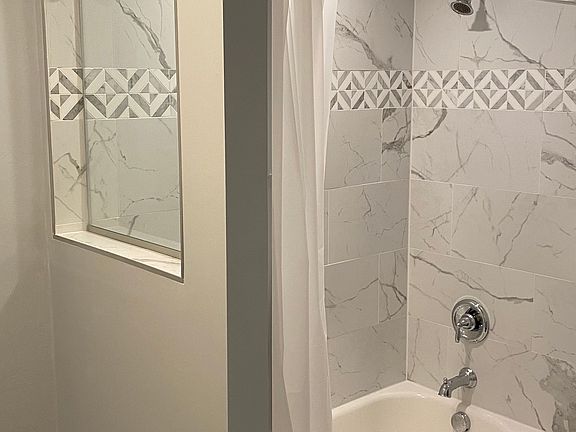 New tiled bathroom