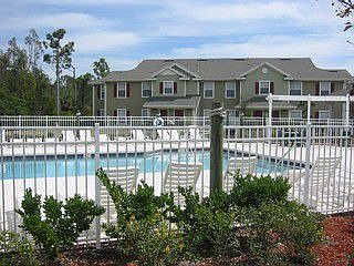 view from across pool