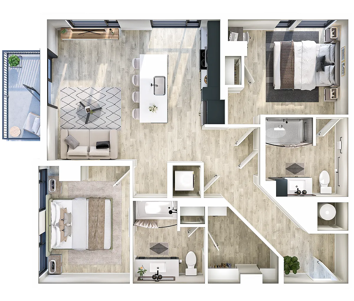 Floor plan B4