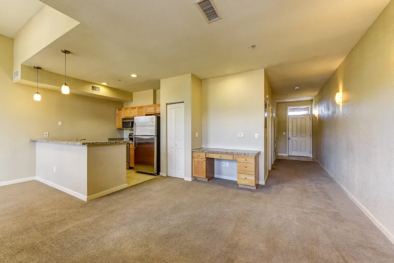 Living Room from a Like Unit Pictured - 2930 Bluff #322