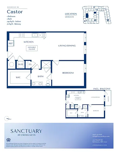 Floor plan Castor