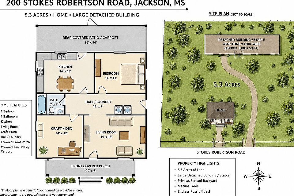 1st image of 200 Stokes Robertson Rd