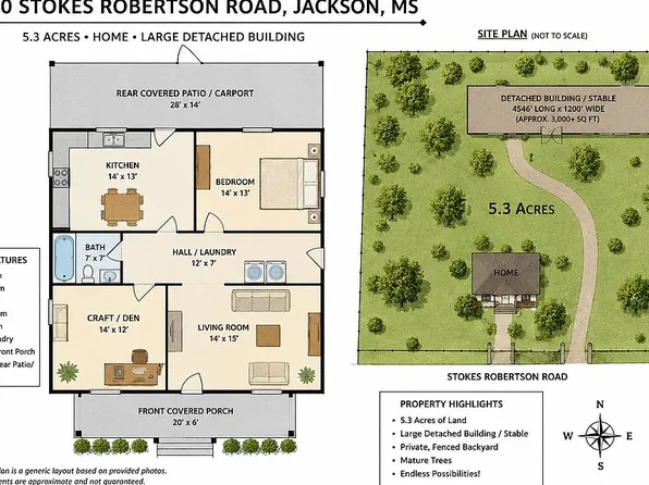 200 Stokes Robertson Rd, Jackson, MS 39212
