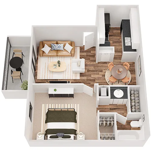 Floor plan Oak