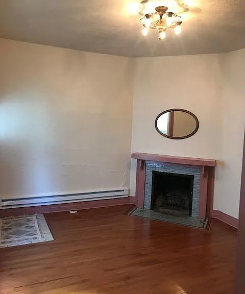 Angled walls and high ceiling!