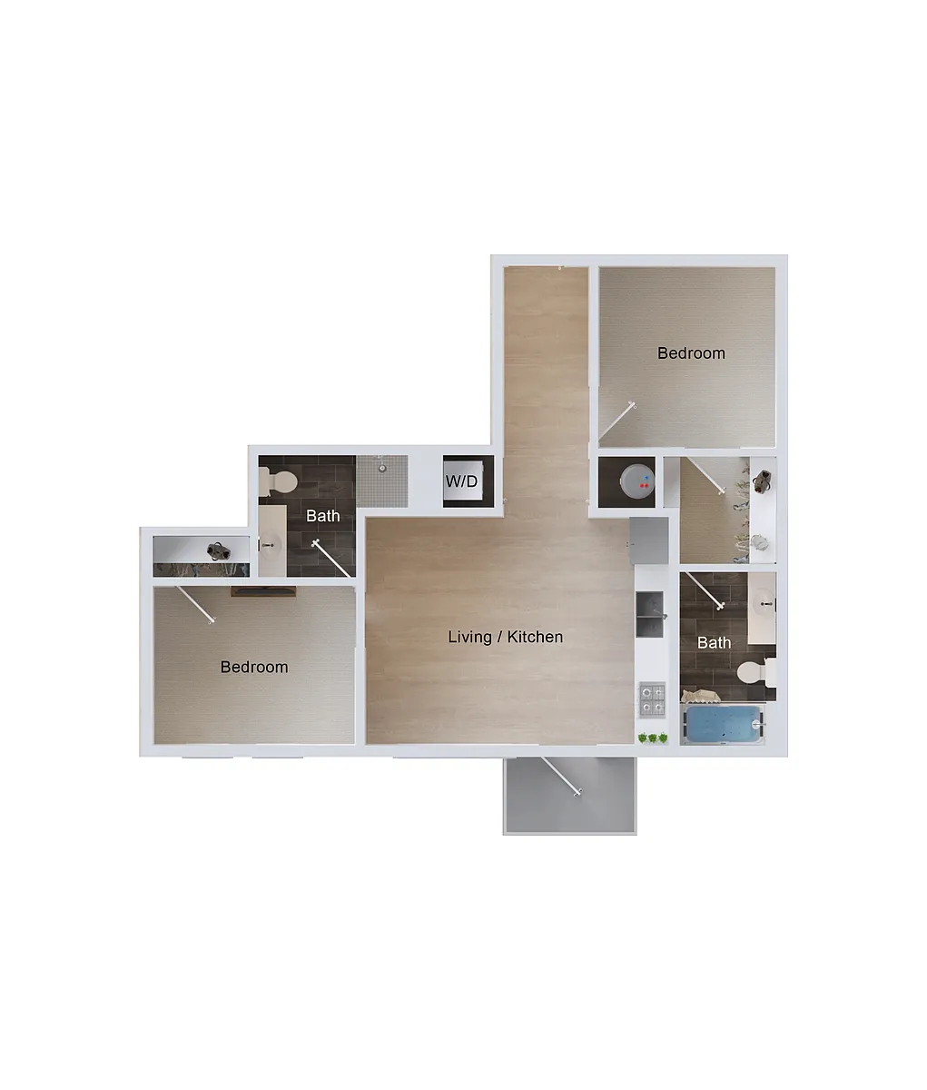 Floor plan B2