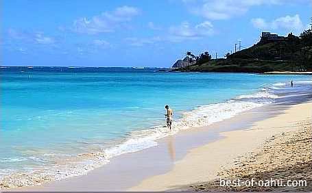 World renowned Kailua Beach a short stroll away