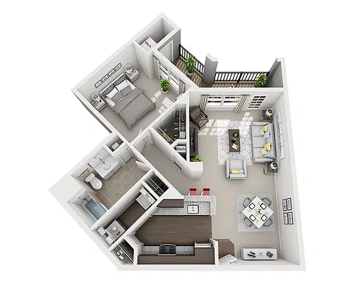 Floor plan Plan A1C