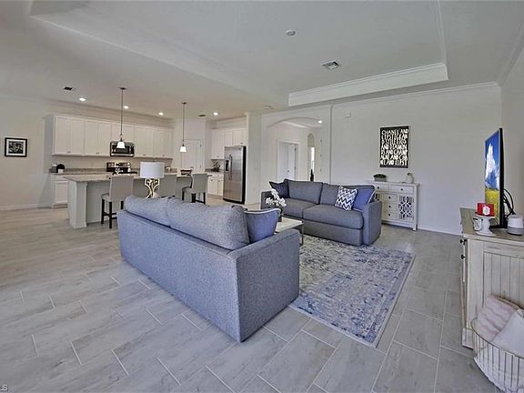 LIVING ROOM AND KITCHEN