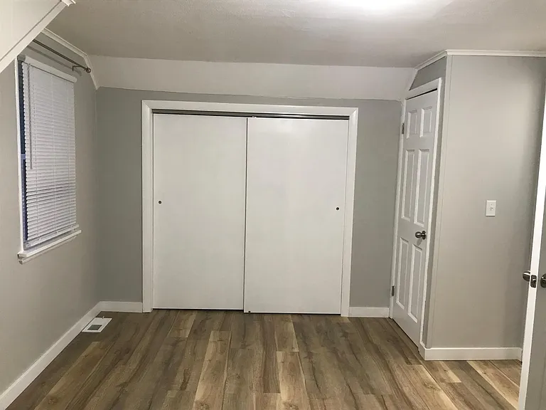Upstairs 3rd bedroom 
closet & cedar closet (right)