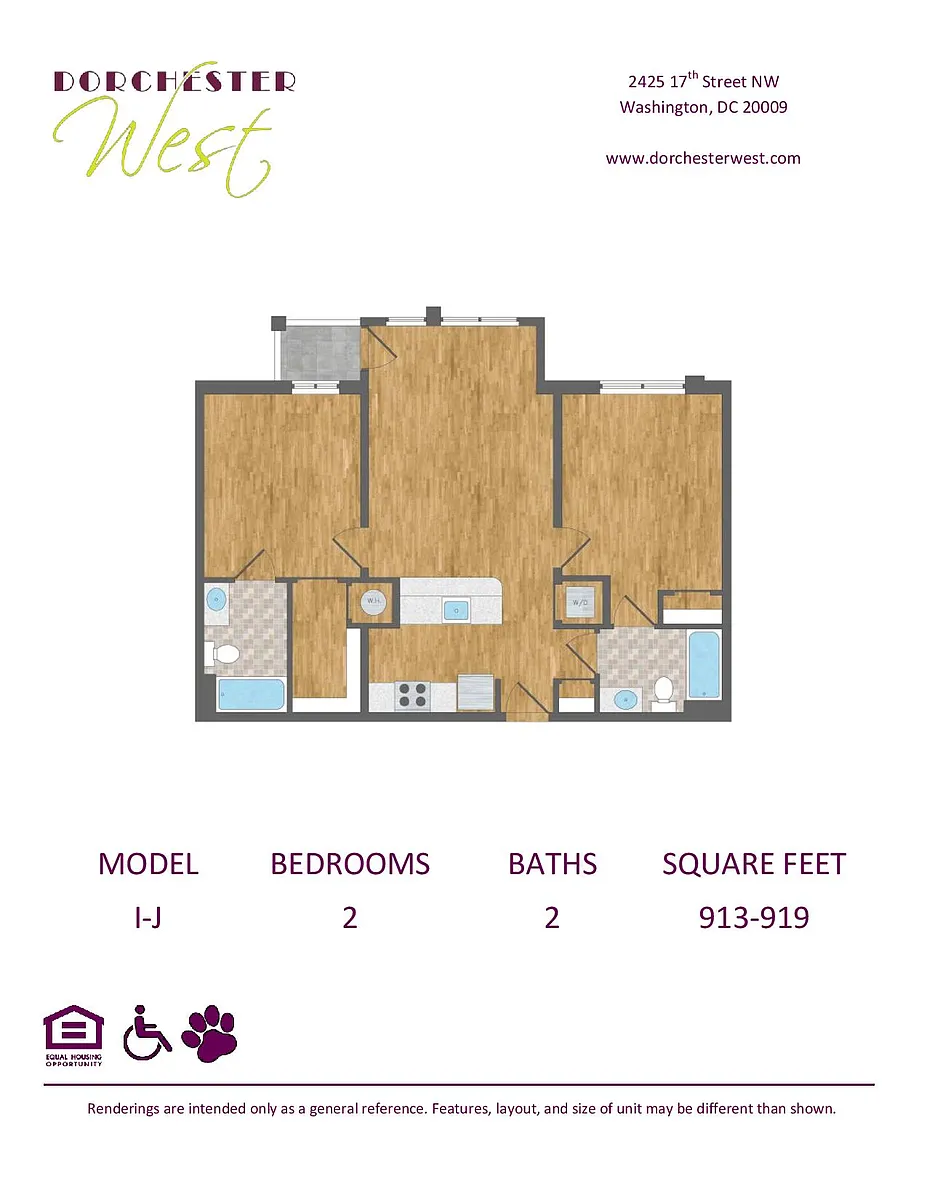Floor plan Model I