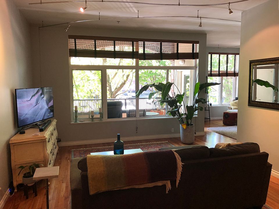 West facing windows fill the space with light