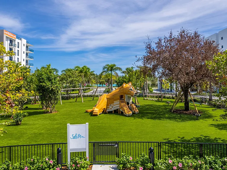 Enjoy a brand new playground