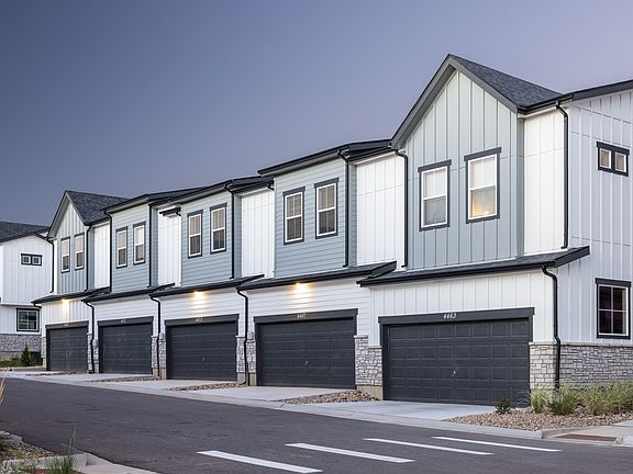 Desirable modern features like open-concept layouts, high-end finishes, and attached garages at The Fillmore.