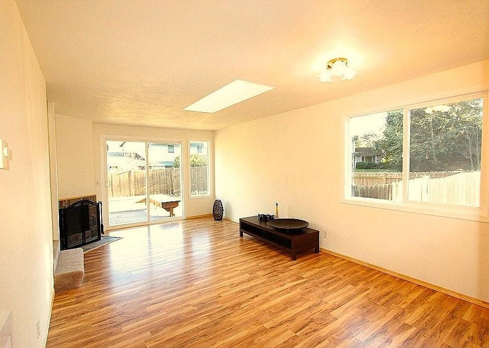 Dining and living rooms
