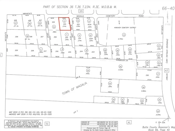 6740 Magalia Cemetery Rd Lot 405, Magalia, CA 95954