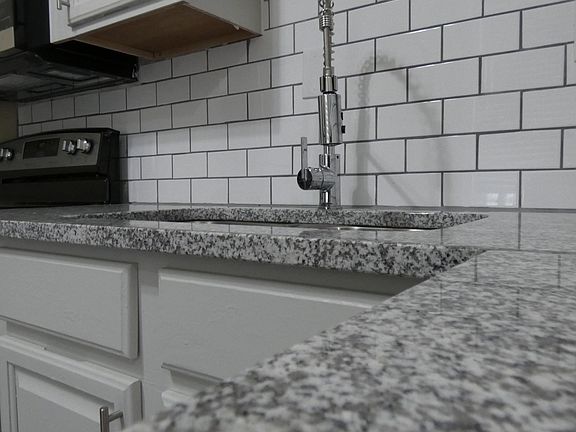 Close-up of the counters!