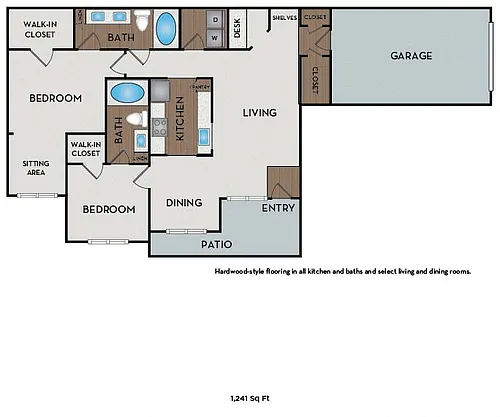 Floor plan Middleton