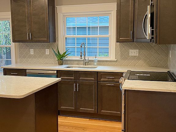 New cabinets.