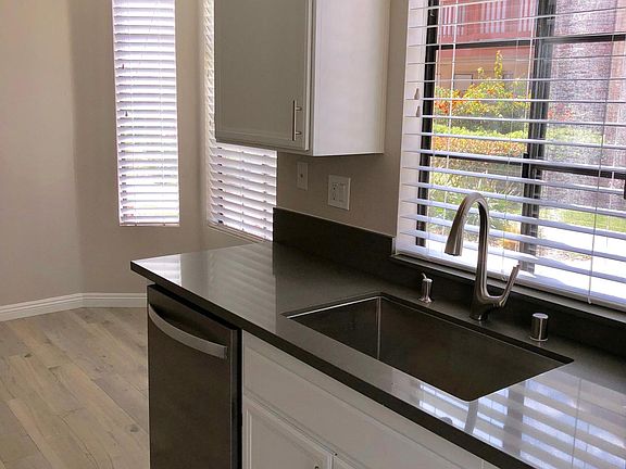 Very light/bright kitchen with outside door