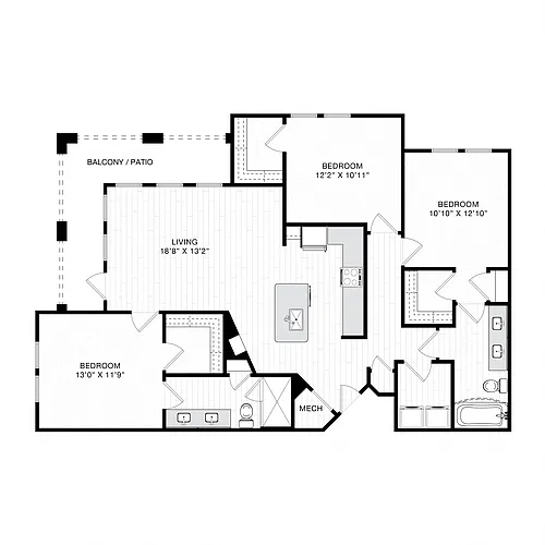 Floor plan The Bowman I