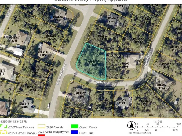 Crenshaw Ln Lot 11, North Pt, FL 34286