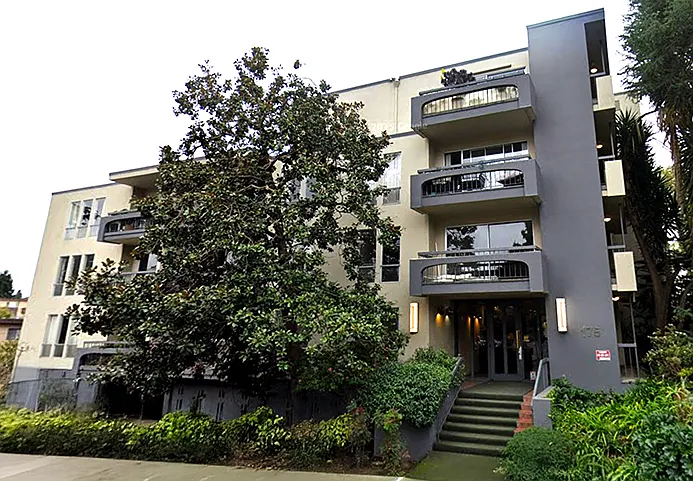 Front of building