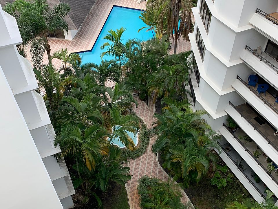 Pool view from balcony