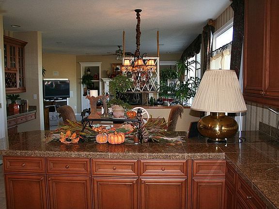 family room from kitchen
