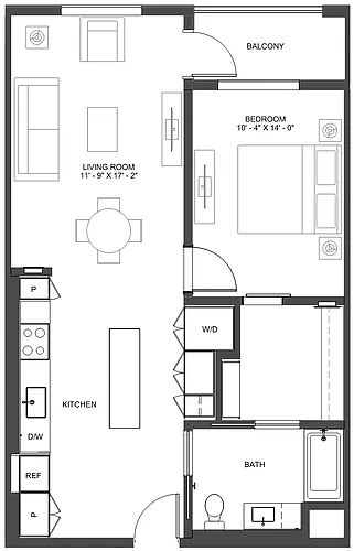 Floor plan A11