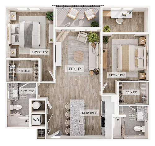 Floor plan The Belgium