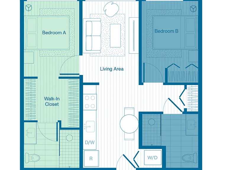 Coliving - Layout B1.1 Coliving - Layout B1.1
