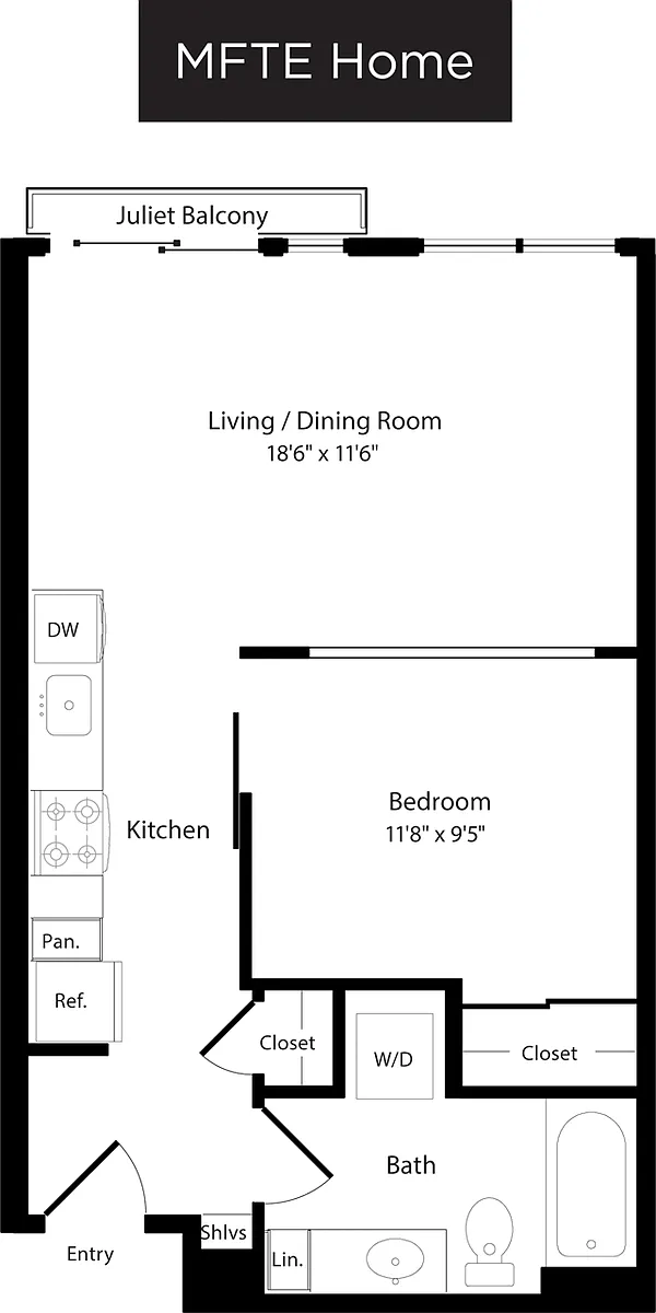 Floor plan O3 West- Income Restricted