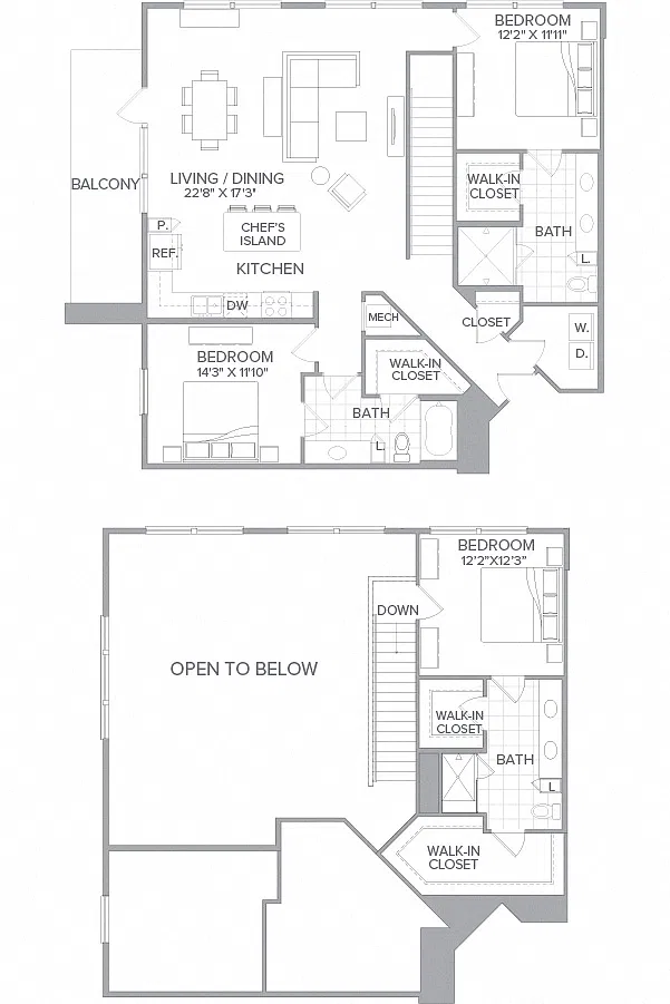 Floor plan C1a