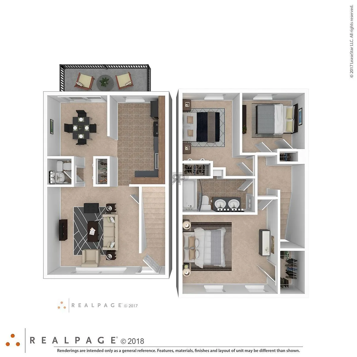 Floor plan The Ridgeview Renovated