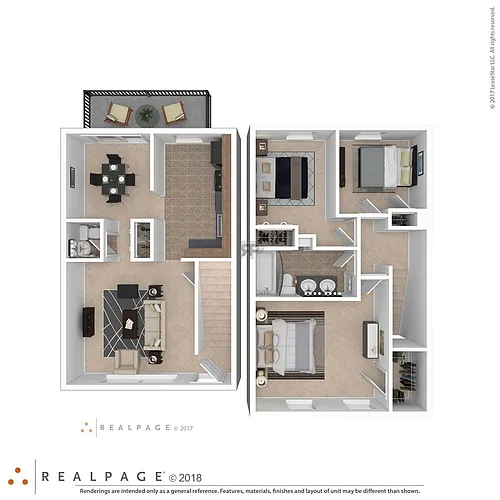 Floor plan The Ridgeview Renovated