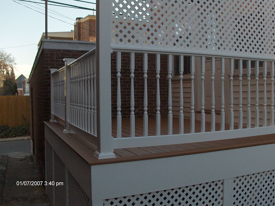 Small Deck from kitchen