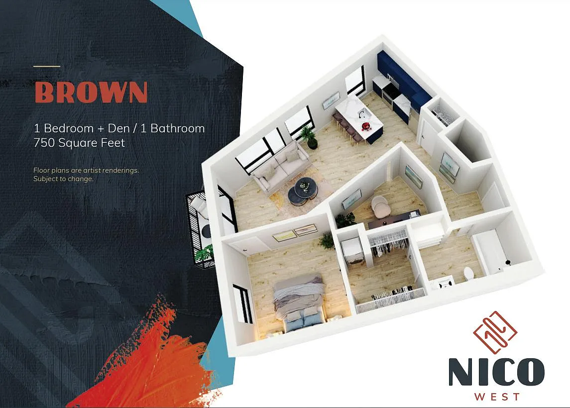 Floor plan Brown
