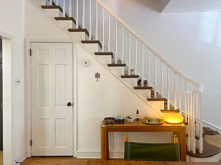 stairs, door to basement