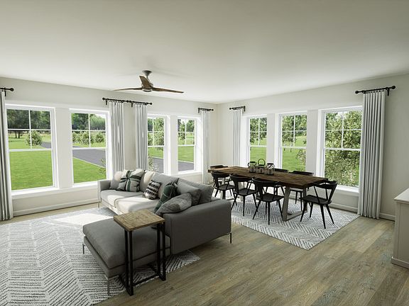 Open Concept Floor Plan Makes Entertaining Easy