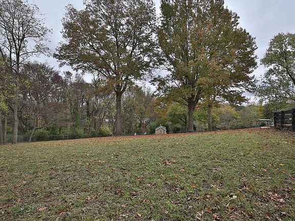 Fully fenced backyard