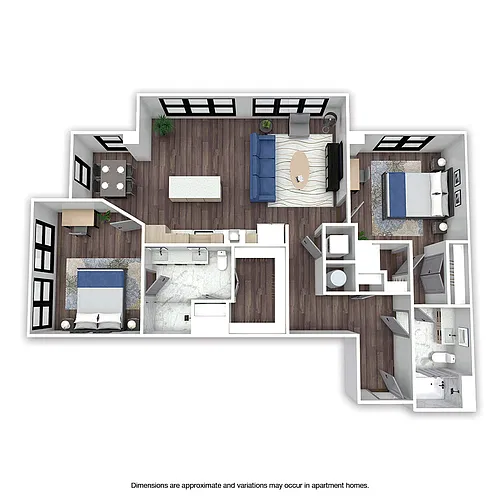 Floor plan Montgomery