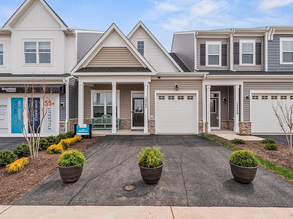 An exterior view of the Versailles by Brookfield Residential.