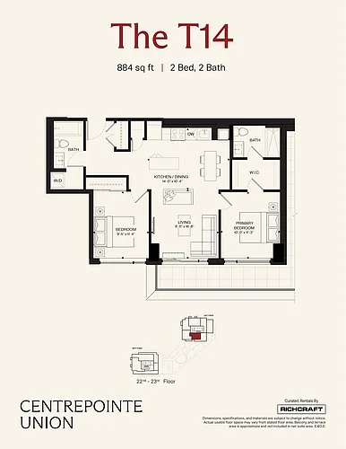 Floor plan 2301E-CU