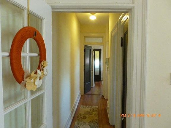 hall to kitchen and bath